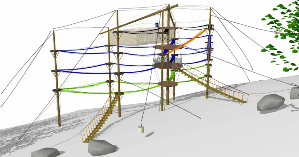 Ropes Course Design - Building a Challenge Course - Challenge Towers