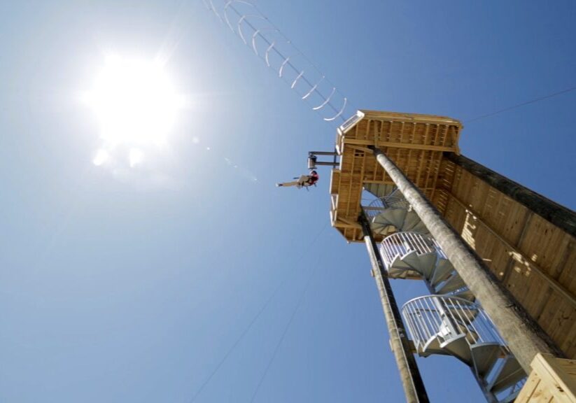 Powerfan Freefall at Grand Vue Adventure Park