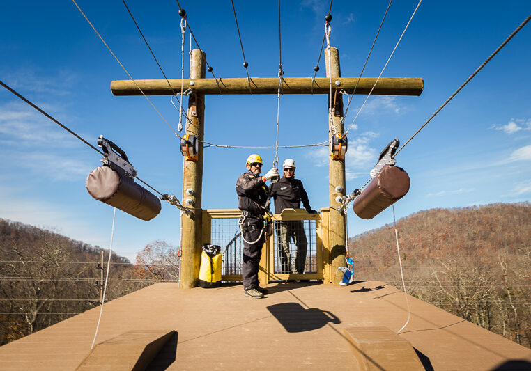 The Ridge Runner Zip Tour at Omni Homestead Resort, VA-2