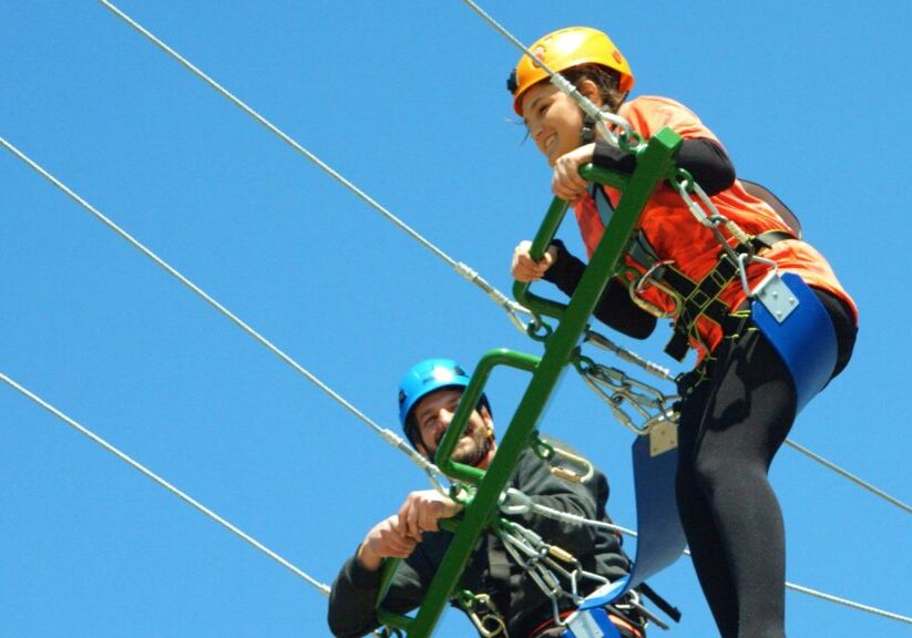 Giant Swing at Grand Vue Adventure Park