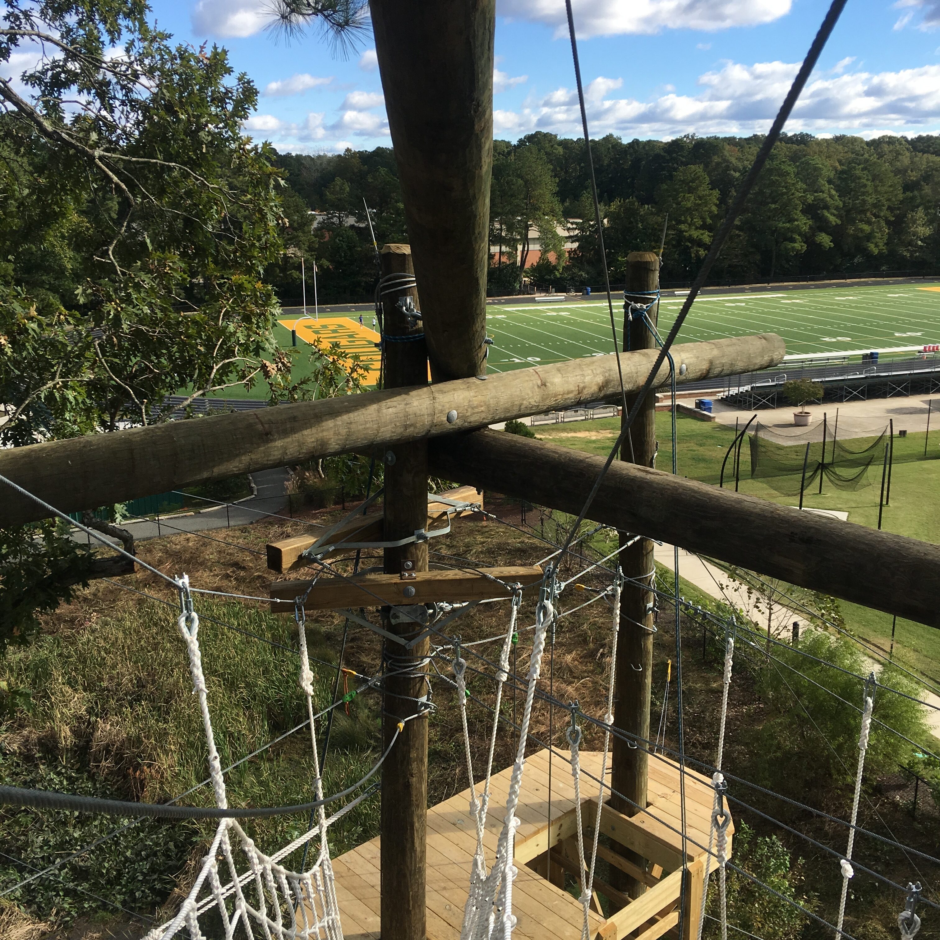 challenge-towers-interlocking-timbers-collegiate-school
